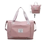 Новинка 2021, дорожные сумки, Водонепроницаемая спортивная сумка для фитнеса и йоги, Женская многофункциональная Складная женская сумка