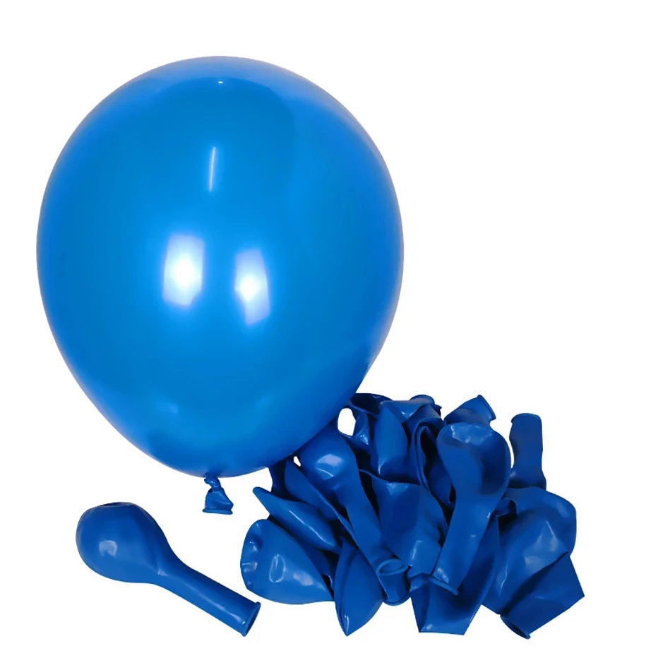 120 шт. красные синие коровы латексные воздушные шары цепочка для детского душа