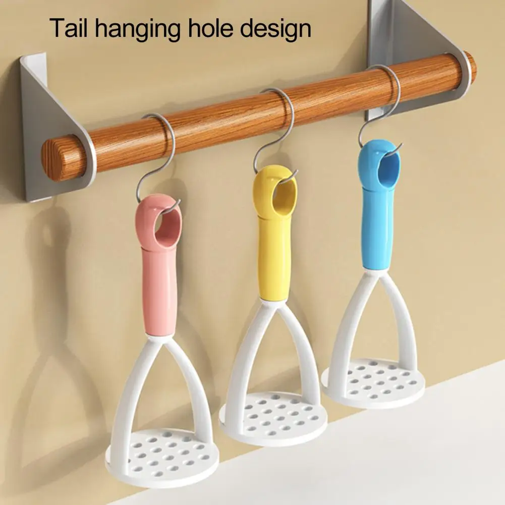 

Useful Easy to Clean Uniform Mesh Manual Potato Pumpkin Vegetable Crushing Tool for Home Food Crusher Potato Masher