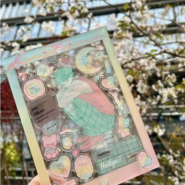 Аниме Haikyuu! Oikawa Tooru серия Косплей акриловые украшения индикаторная доска