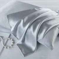 1pc pure emulation silk satin pillowcase comfortable pillow cover pillowcase for bed throw single pillow covers