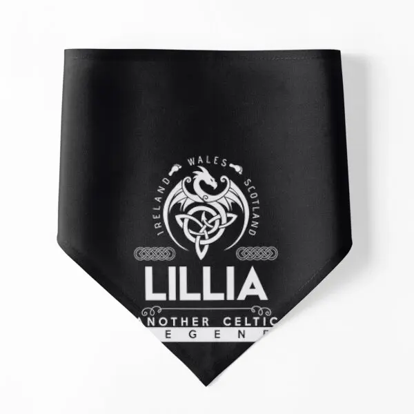 

Lillia имя футболка Lillia другая собака банданы полотенце праздничные товары для вечеринки питомцы Рождество Щенок Ошейник шарф кошка