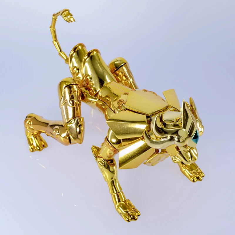 Фото Фигурка Saint Seiya Myth Cloth EX: Лео (Айолия) с тотемом, Золотые Рыцари Зодиака, коллекционная модель CS, в наличии №3