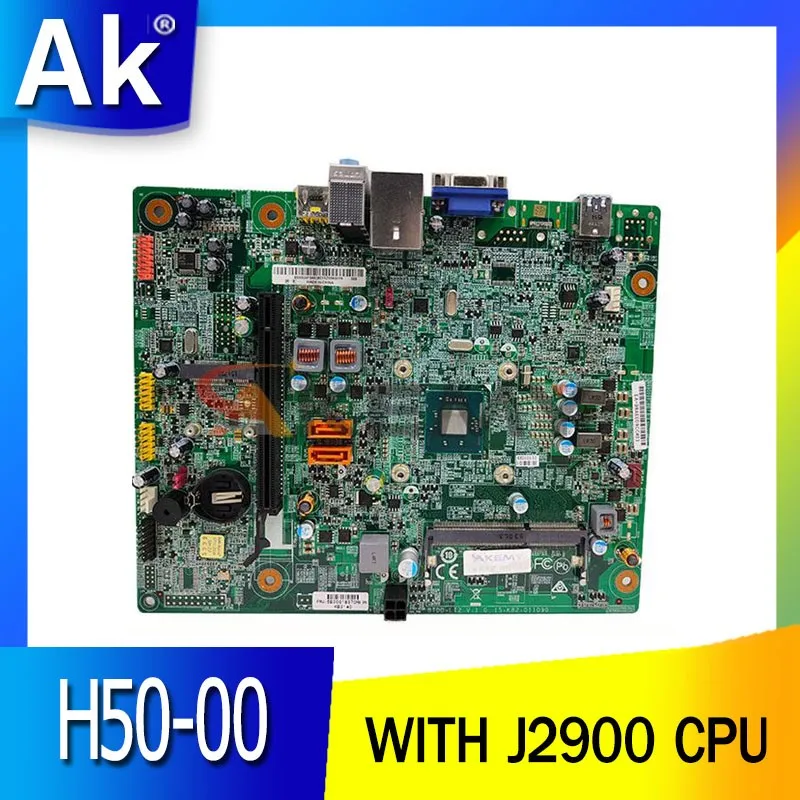 

Original For Lenovo H50-00 H30-00 Desktop Motherboard BTDD-LT2 FRU 5B20G18372 With J2900 CPU MB