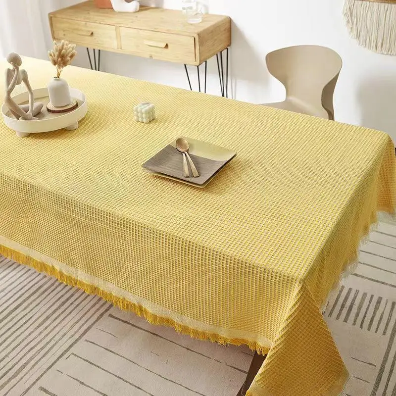 

2023 milk tea color cloth ins wind upset cotton and linen cloth_Joa5