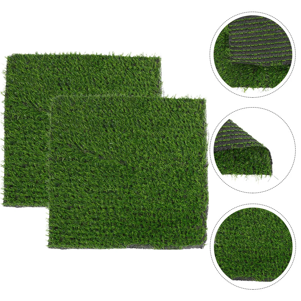 

Artificial Fake Lawn Turf Chickens Pads Nesting Box Mats Garden Chicken Beddinglifelike Green Ornament Pinless Peepers Patch