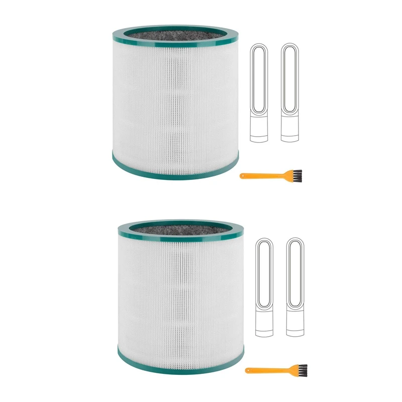 

2 шт., Сменный фильтр для очистителя воздуха Dyson Tp00 Tp02 Tp03