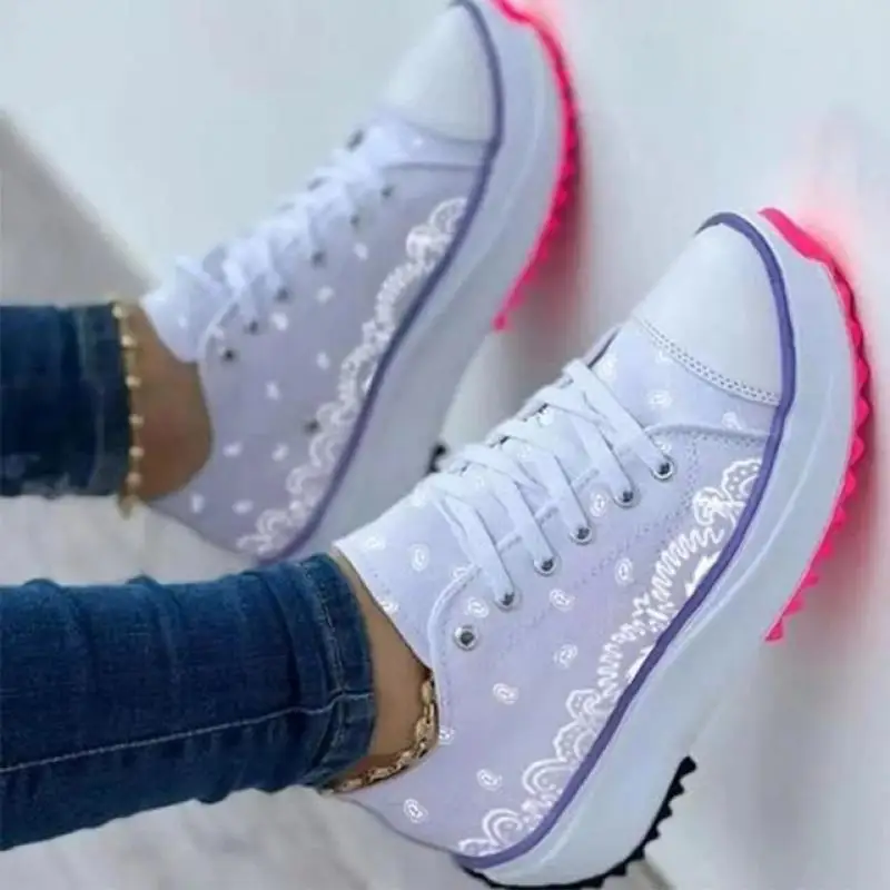 

Sneaker Women Shoes Zebra Pattern Canvas Shoes Sport Casual Shoes for Women 2021 New Style Female Chaussure Femme Zapatos Mujer