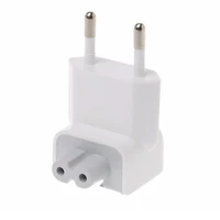 50pcs euro plug ac duck head for ipad air pro macbook charger suit for magsafe 2 wall charge power adapter eu european pin
