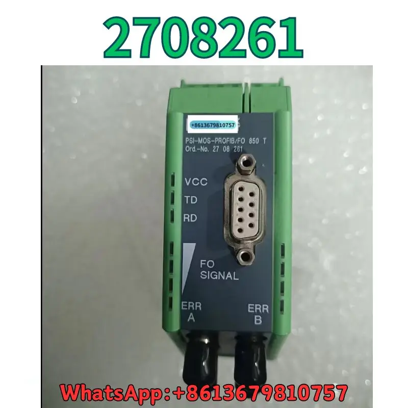 Б/у преобразователь PSI-MOS-PROFIB/FO 850T 2708261 тест ОК Быстрая доставка