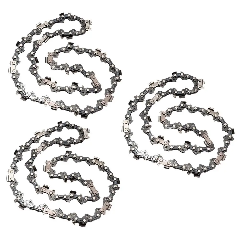 

3x Universal 11.5Inch Chainsaw Parts Angle Replacement Chain 11.5''