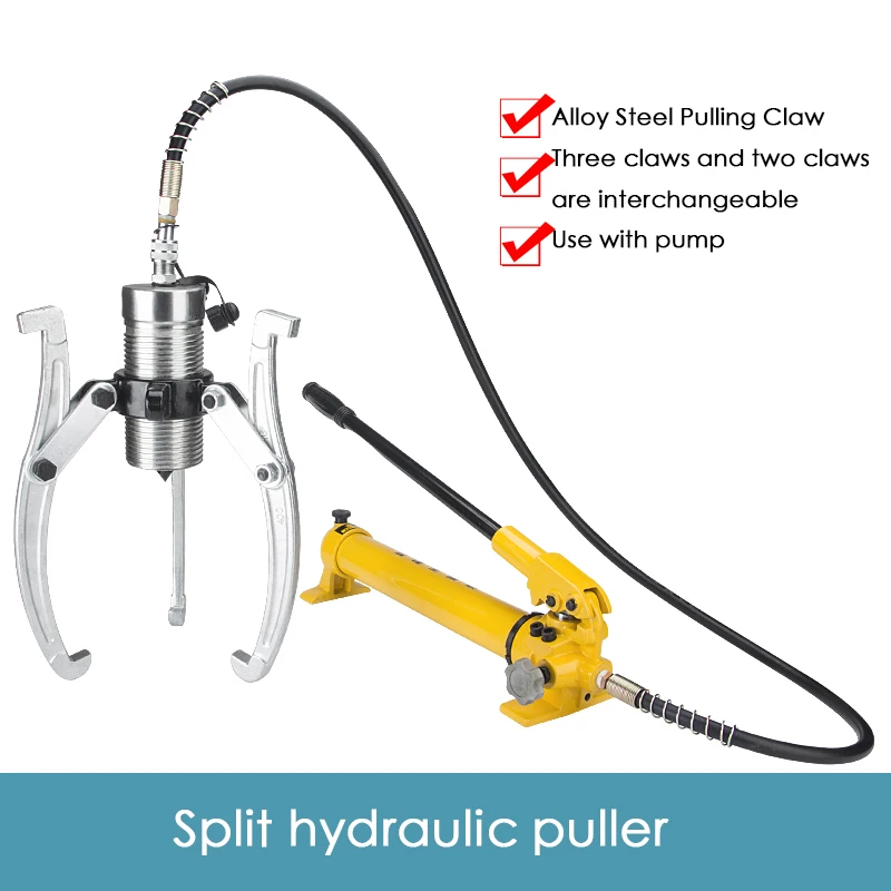 Split hydraulic puller YL-5/10/15/20/30T two-claw puller hydraulic bearing three-claw puller