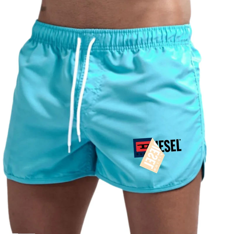 

Мужские шорты для бега, мужские шорты, новинка 2023, горячие летние шорты для плавания, спортивные шорты для фитнеса, Мужская пляжная одежда