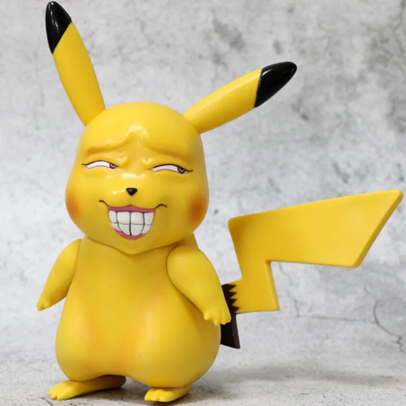 

Pokemon Spoof Pikachu Psyduck Bulbasaur Hand украшение-куклы аниме фигурки Покемон игрушки модель
