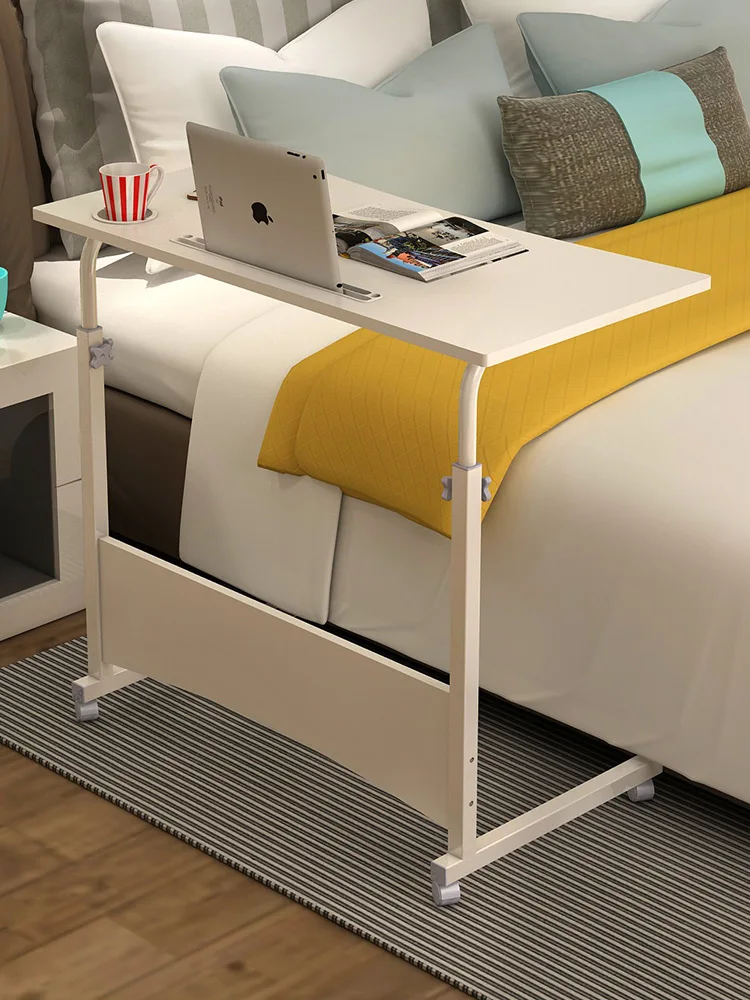 

Маленький стол, подъемный и складной прикроватный столик для спальни, передвижной стол для домашнего хозяйства, простой стол для домашнего ...