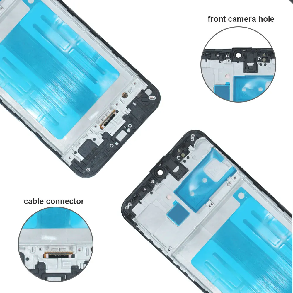 ЖК-дисплей Super AMOLED для Samsung Galaxy M30, сенсорный экран в сборе, замена ЖК-дисплея для телефона Samsung M30 M305 с рамкой (art.: 3920dbbbfeb9f) - 3920dbbbfeb9f