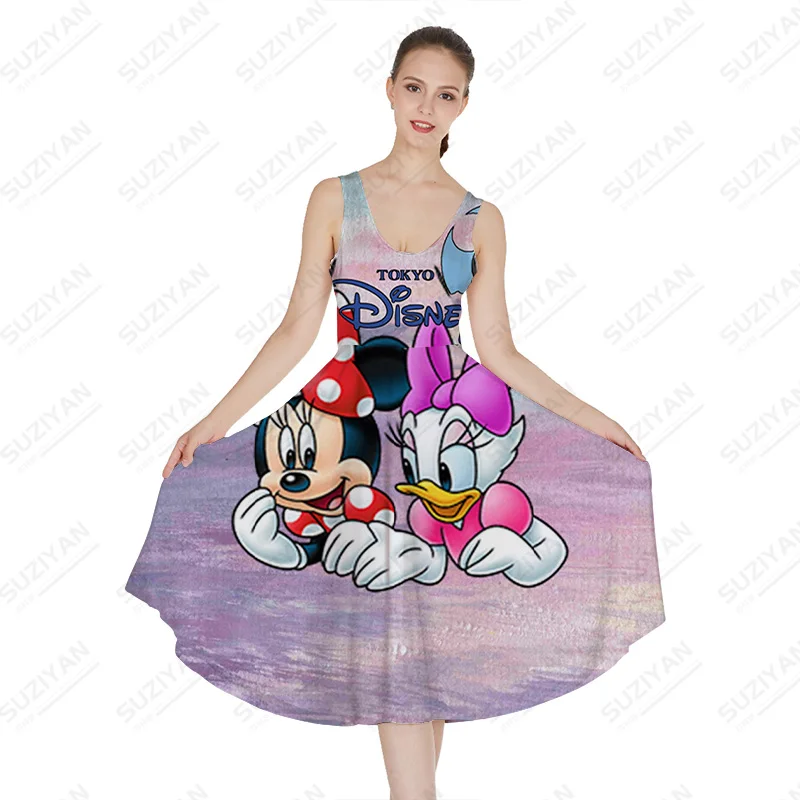 

Vintage Print Summer New Short-Sleeve Dress New Summer Cotton Dress 2022 Vestidos Fit Femme Robe Boho Beach Dress