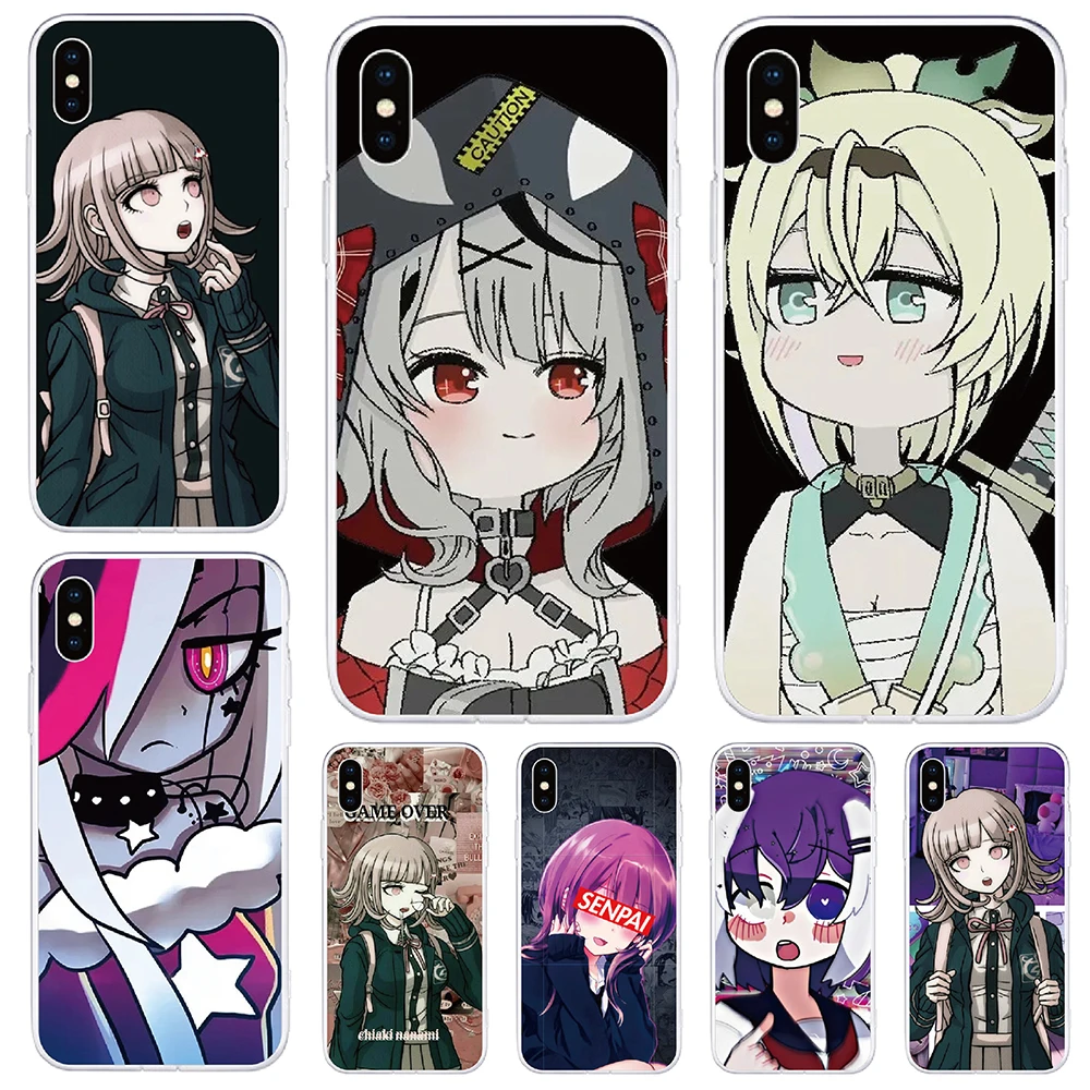 

Phone Case For Blackview OSCAL C20 A100 A90 BL6000 BV6300 BV9700 Pro BV6600 BV5500 BL5000 Soft TPU Japan Anime Senpai Back Cover