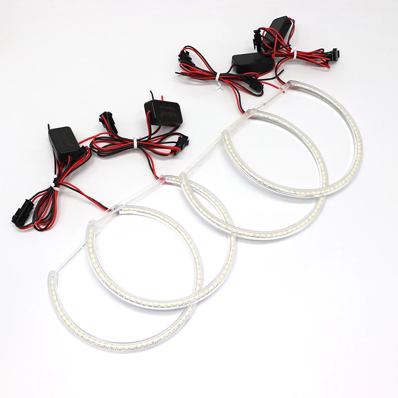 BMW Halo Lights Angel Eyes SMD 131 Мм 146 Для Серии 3 5 7 E46 E39 E36 E38 DIY Аксессуары Тюнинга Дневного