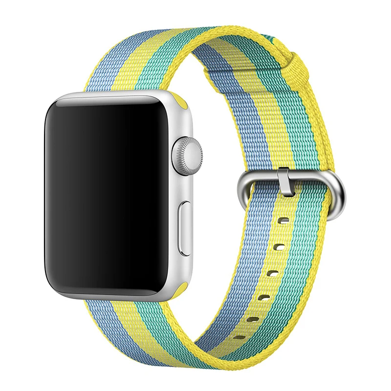 

Ремешок нейлоновый для apple watch band 44 мм 40 мм 45 мм 41 мм 44 42 мм 38 мм, браслет для iWatch, apple watch series 4 3 5 SE 6 7