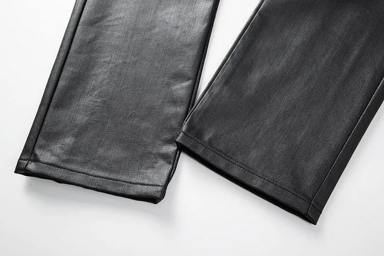 Воск матовый восковое покрытие джинсы в черном цвете для мужчин high street новый