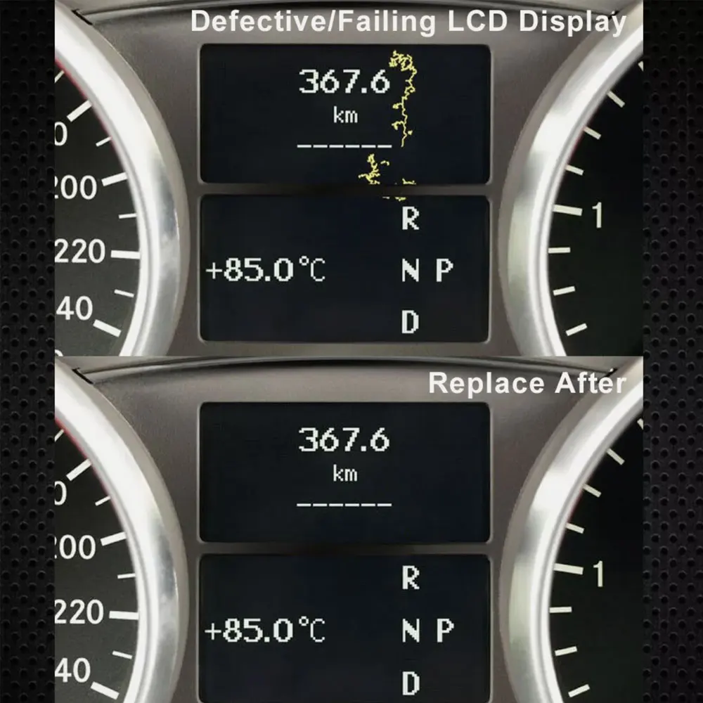 Дисплей приборной панели для Mercedes MB ML W164 GL X164 R-class W251 кластер инструментов с