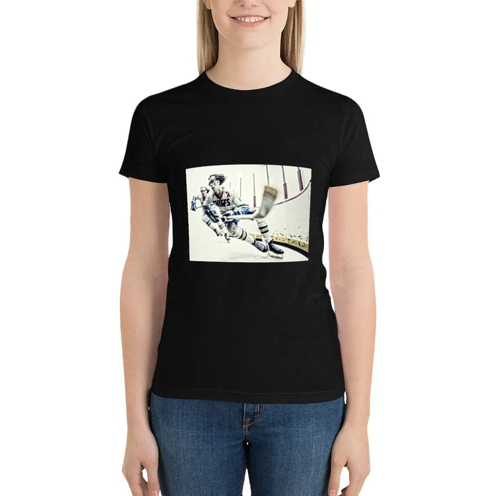 Старый хоккей! Футболка кавайная одежда рубашка с принтом животных для девочек