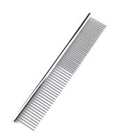 metal comb for dogs stainless steel needle pet dog cat pin comb hair brush hairbrush flea comb dogs pet acessorios pet grooming