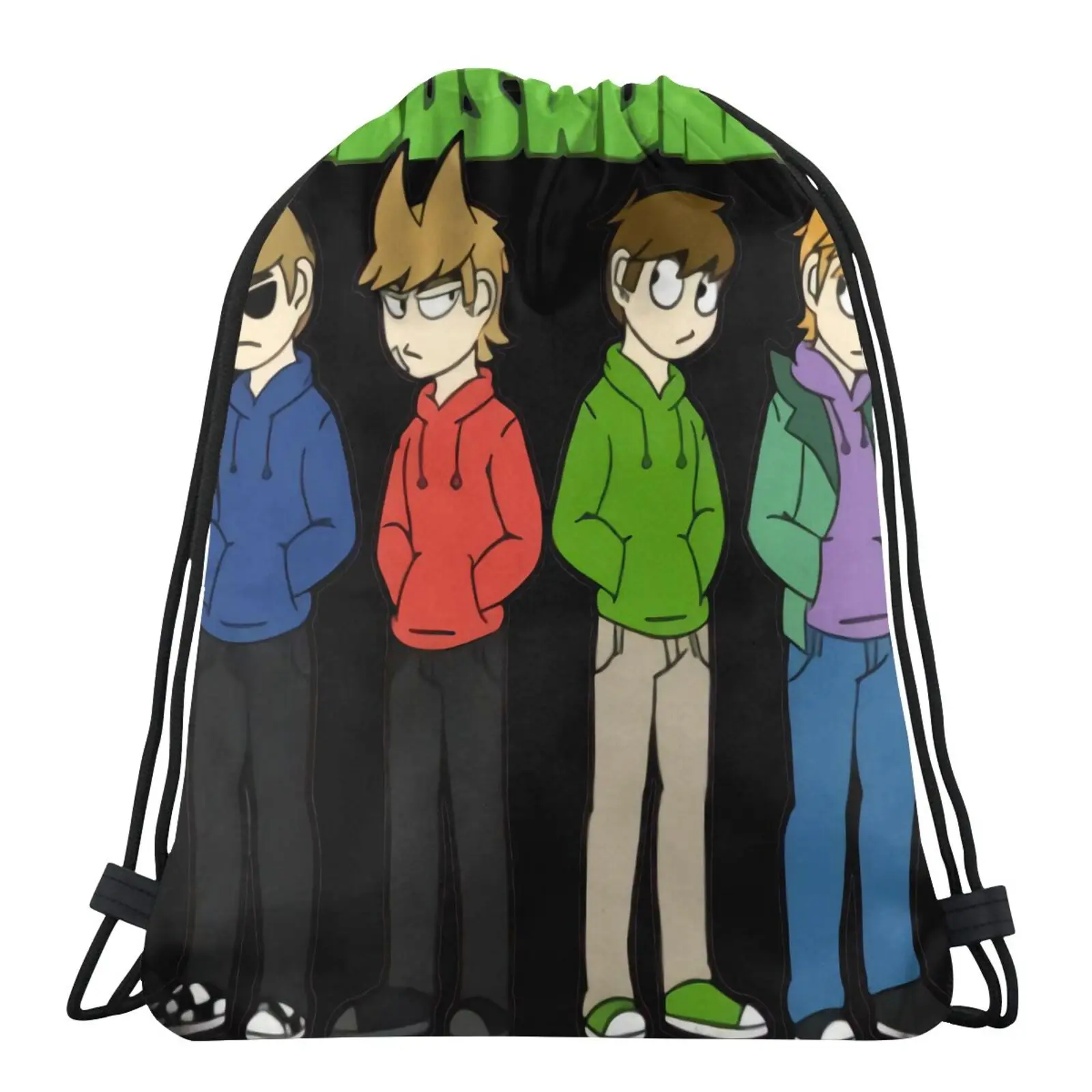 

Сумка Eddsworld Tmask для мужчин и женщин, рюкзак начального уровня на заказ, милый мужской ранец