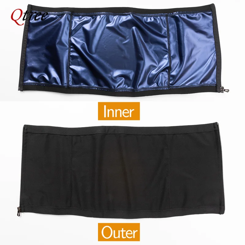 Men Body Shaper Waist Trainer Sauna Belt Workout Slimming Tummy Trimmer Shapewear for Weight Loss Fat Burning Sweat Bands