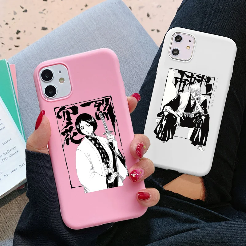 Kisuke Урахара Отбеливатель Аниме Чехол Для Телефона IPhone X XR 11 12 13 Pro MAX XS SE20 7 8 6s Plus