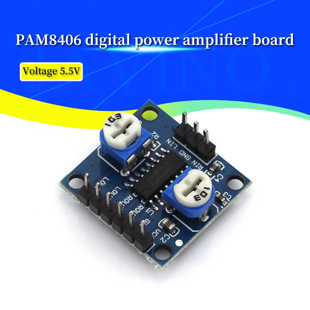 

Цифровой усилитель Javino PAM8406