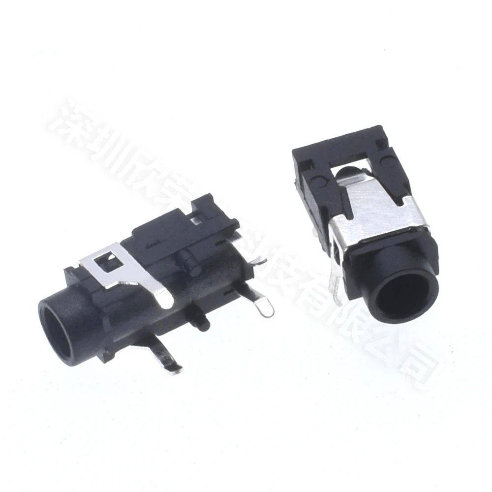 

10 шт., разъем для наушников 3,5 мм