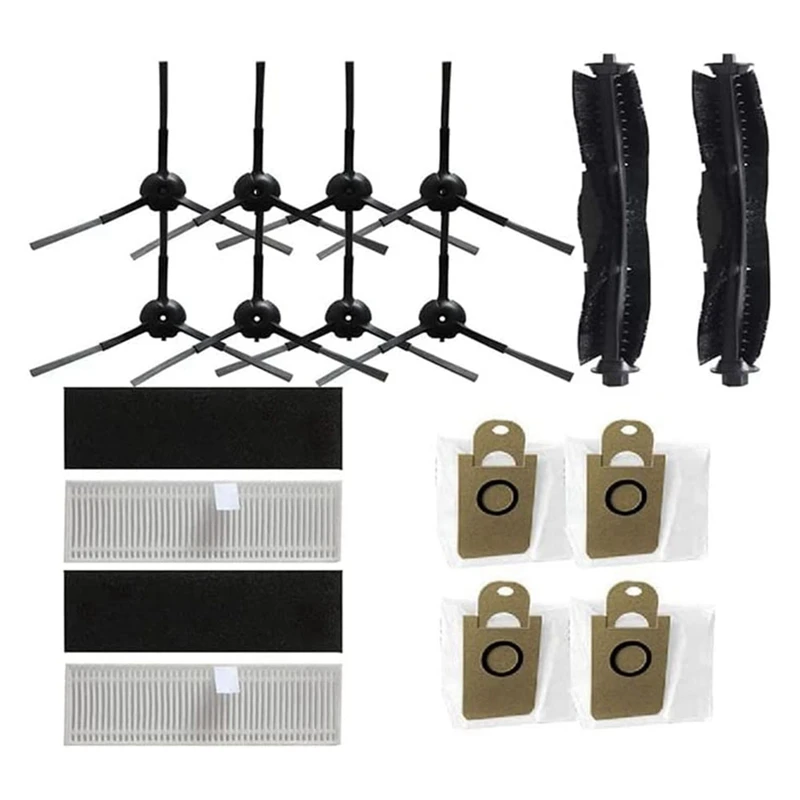 

Side Brush Wipe Filter Dust Bag Roller Brush Spare Parts For Neabot N1 N1 Plus For Proscenic M7pro Robot Vacuum