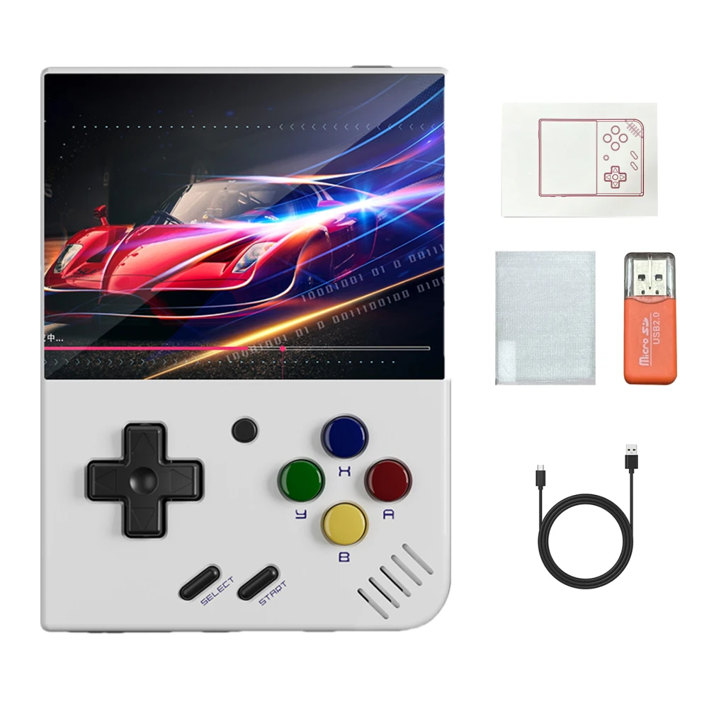 

Miyoo Mini Plus+ Retro Handheld Game Console With 3.5-Inch Screen 3000mAh Rechargeable Battery Ideal Gift For Kids Lovers