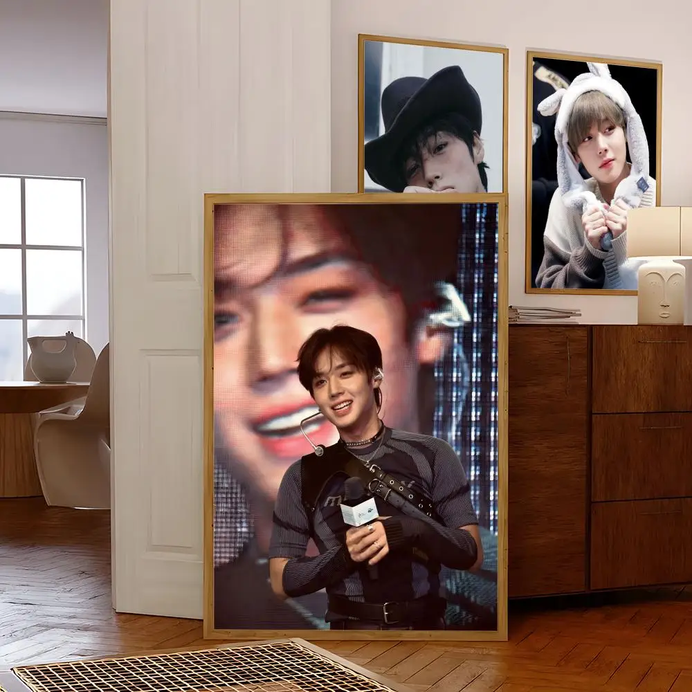 Фото Корейский постер P-PARK JI HOON HD художественная роспись Wallart постер для украшения дома комнаты DIY винтажный декор с принтом №3