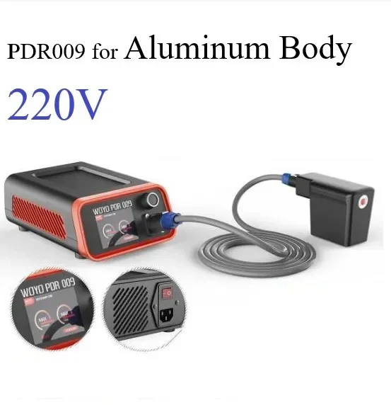 

WOYO PDR009 1500 Вт 007 Съемник вмятин кузова автомобиля Машина для быстрого ремонта вмятин для алюминиевого магнитного индукционного нагревателя Hot Box Streak Light