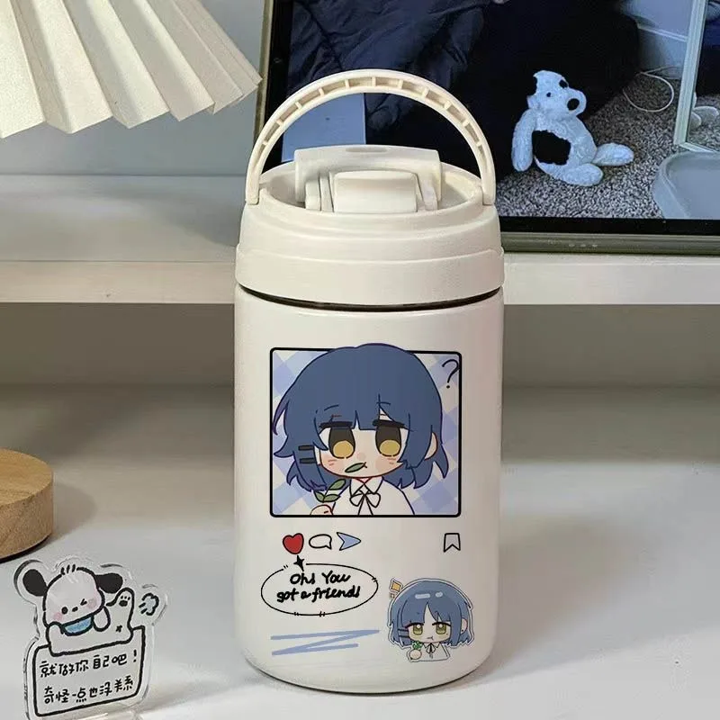 Термос Bocchi The Rock готоhhitori Yamada Ryo чашка аниме периферийная Милая мультяшная бутылка
