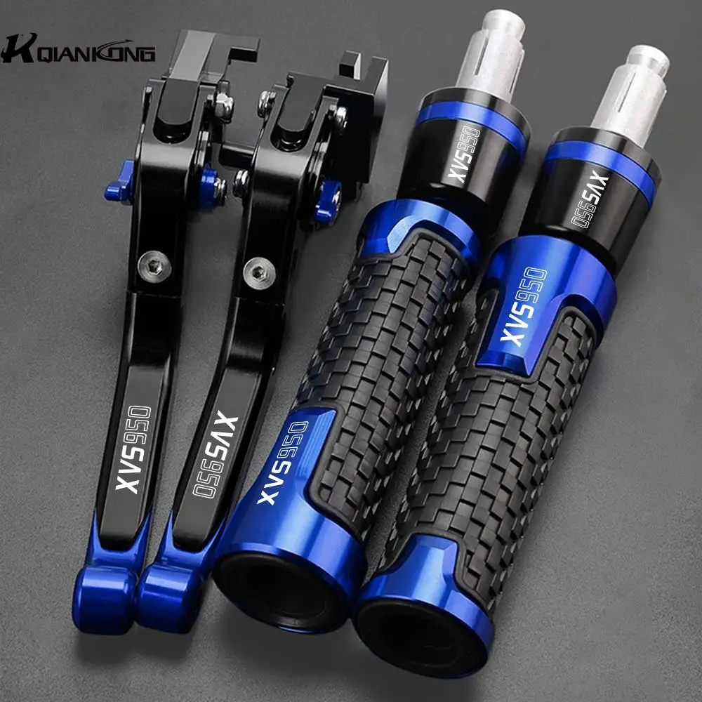 

Motorcycle XVS950 BOLT Brake Adjustable Clutch Levers Hand Grips Handlebar Ends For YAMAHA XVS950BOLT 2014 2015 2016 2017 2018