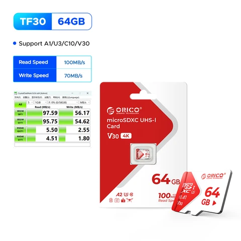 ORICO Ultra microSDXC карта памяти