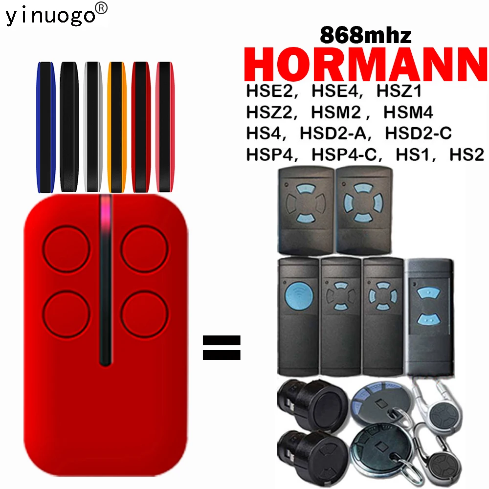 

Для гаража HORMANN HSM 2 HSM4 HSE2 HSE4 гаражная дверь пульт дистанционного управления HSZ1 HSZ2 HSD2-A/C 868 МГц пульт дистанционного управления переключатель ...