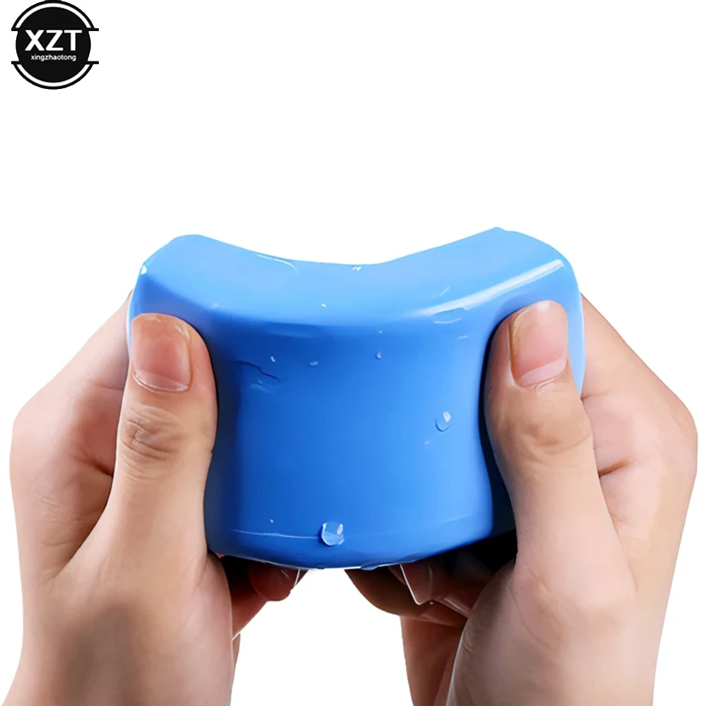 

100 г синий автомобильный пластилин, чистка детализации автомобиля, волшебная глина, автомойка, супер чистые средства для ухода за краской автомобиля, чистящие средства