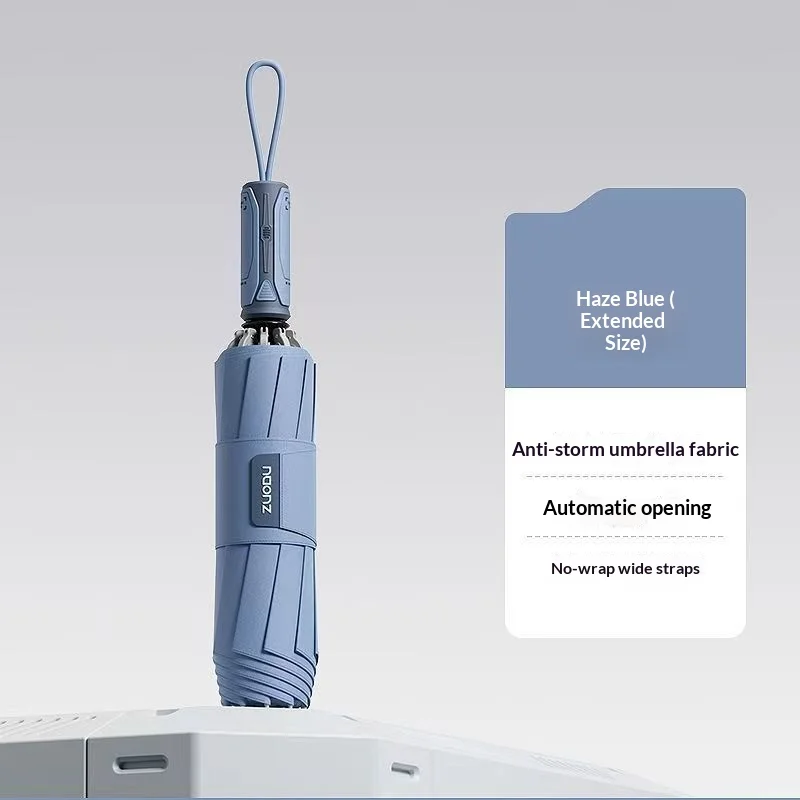 Автоматический складной зонт, большой, ветрозащитный