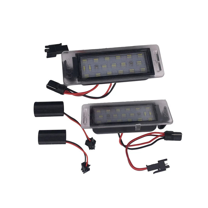 2 шт. Бесплатная белая подсветка номерного знака для Opel/Vauxhall Insignia Sports Tourer 2008-16 Buick