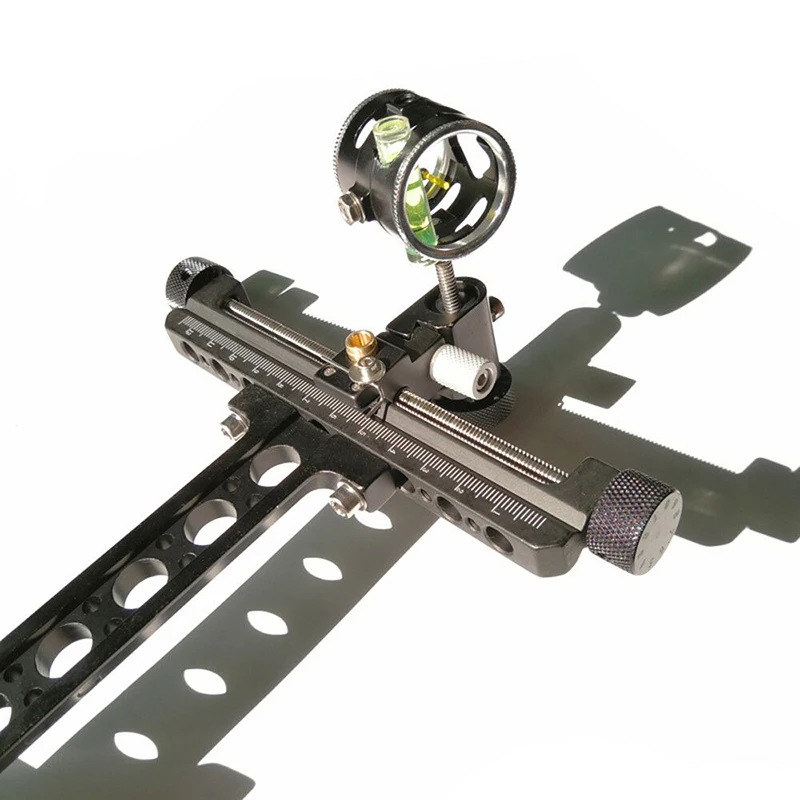 

Accessories Durable Portable Compound Bow Sight Aluminum 1 Pin 1 set Adjustable Archery Detachable Long Bracket
