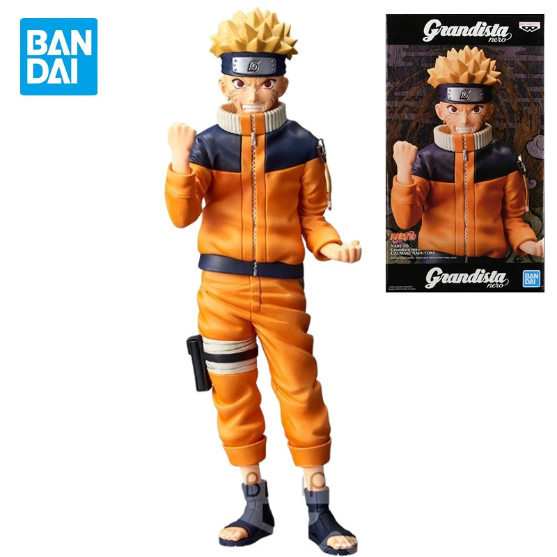 

Bandai Original Figure Anime Peripheral Naruto Teenager Uzumaki Naruto Overseas Limited Nine Tails Toy Gift Collectibles Model