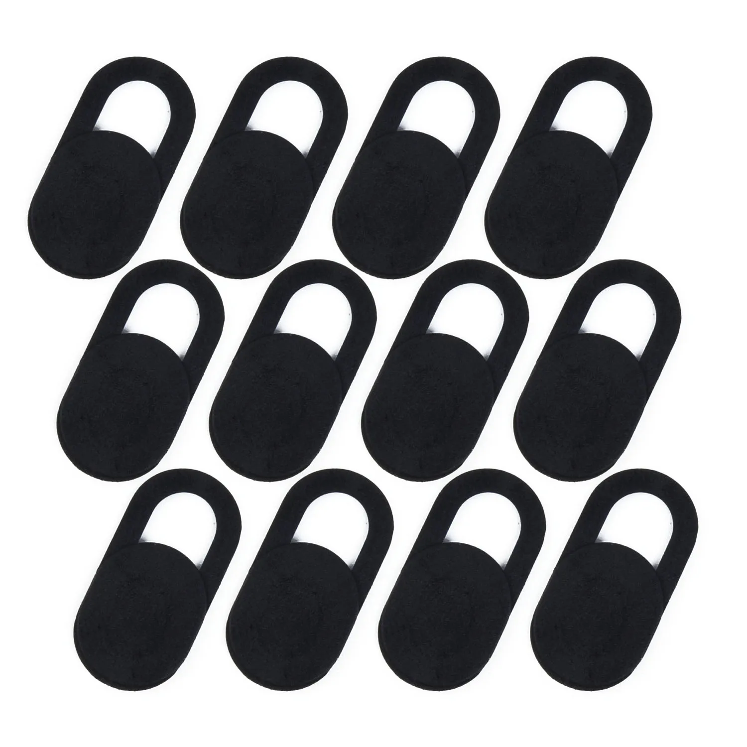 

12pcs Sliding Webcam Covers Webcam Cover Laptop Camera Cover Slider Phone Antispy For IPad PC Tablet Lenses Privacy Sticker