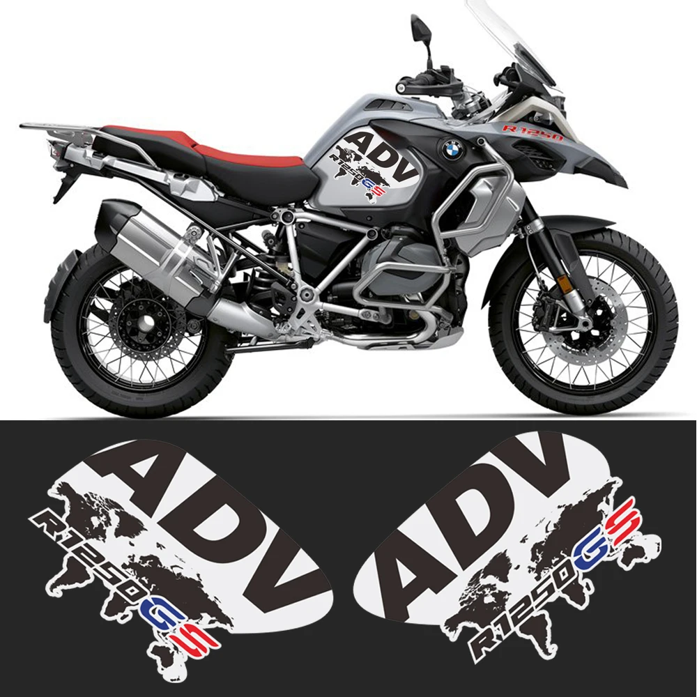 

R1250 R 1250 GS GSA Motorcycle Stickers For BMW R1250GS Tank Pad Fender Fairing Beak Luggage Aluminum Case ADV Adventure 2019