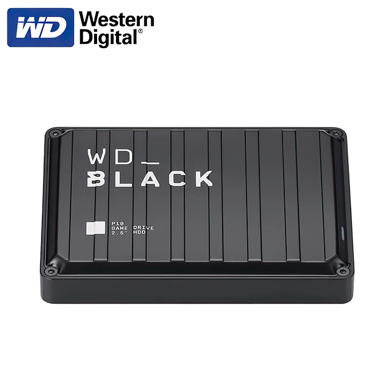 Портативный внешний жесткий диск Western Digital WD черный 5 ТБ 4 10 дюймов для игр