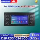 7-дюймовый Android 10 автомагнитола, магнитола бмв е39 X5 E53 M5 E38, стерео Мультимедийный Плеер SWC Wifi
